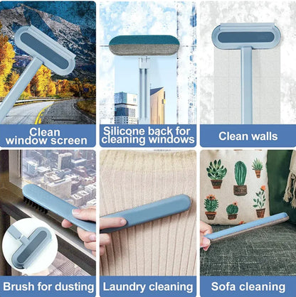 4-in-1 Pet Hair Remover & Cleaning Brush